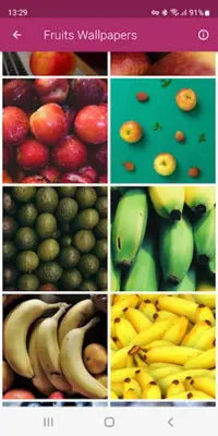 Fruits Wallpapers android App screenshot 1